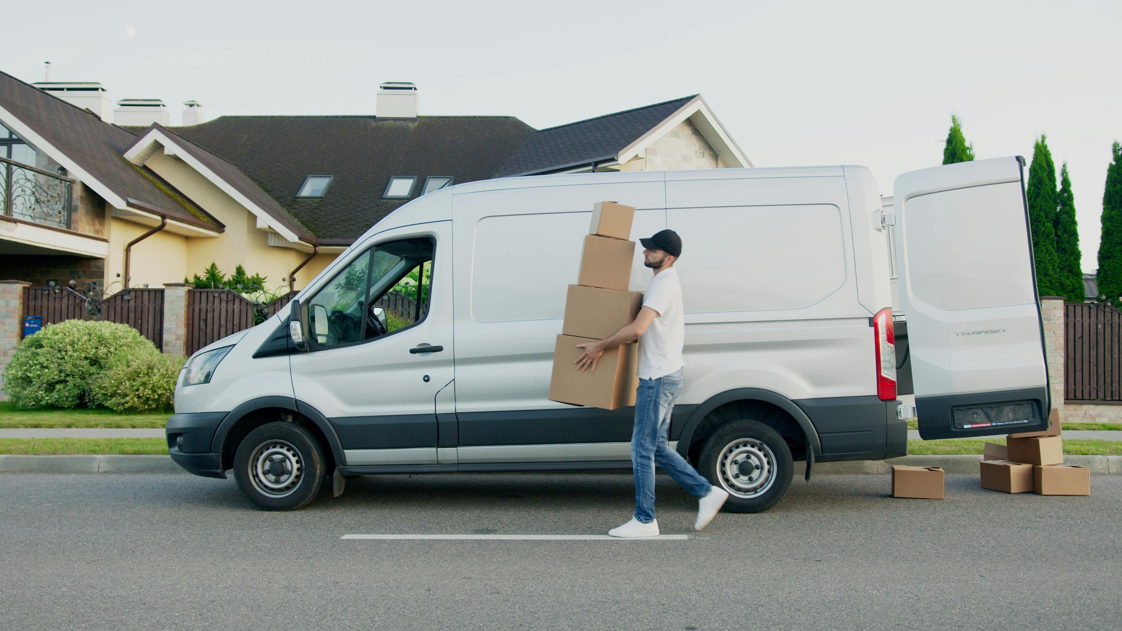 Shipping van
