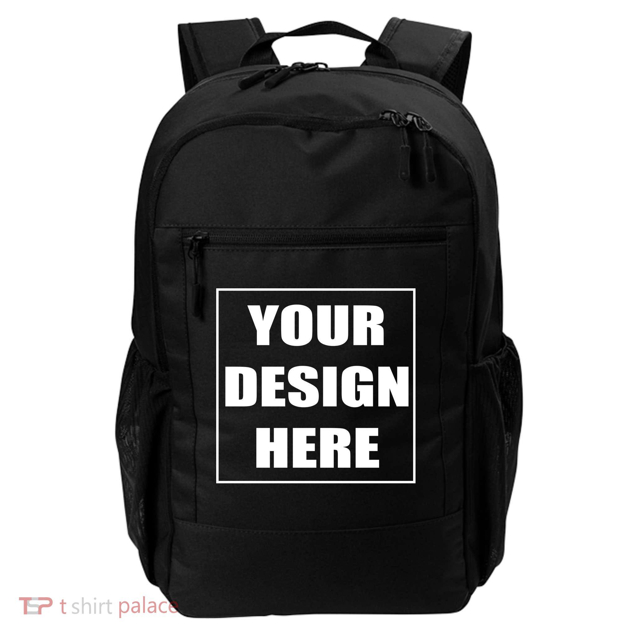 Create your own custom Daily Commute Backpack at TShirtPalace